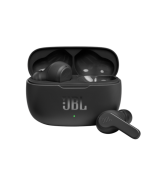 JBL Vibe 200TWS True Wireless Earbuds - Black, Small
