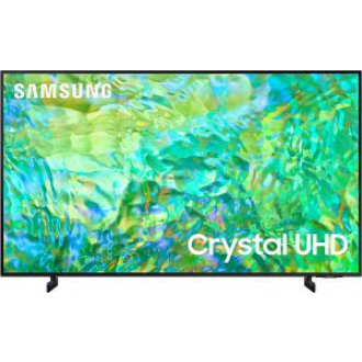 SAMSUNG 85-Inch Class Crystal UHD 4K CU8000 Series PurColor, Object Tracking Sound Lite, Q-Symphony, Motion Xcelerator, Ultra Slim, Solar Remote