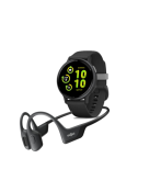 Garmin - vvoactive 5 GPS Smartwatch 42 mm Fiber-reinforced polymer - Slate Aluminum and Black