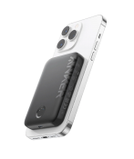 Magnetic Battery Pack Power Bank, 5,000mAh Wireless Portable Charger, for Magsafe, iPhone 14/13/12 Series (Black)