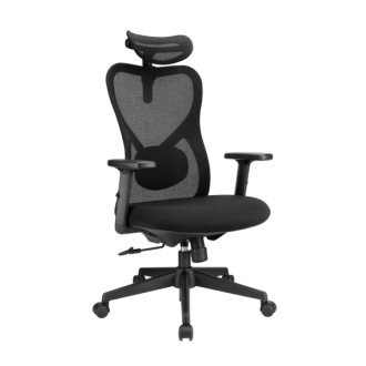 Office Ergonomic Desk Chair with Adjustable Lumbar Support and Height, Swivel Breathable Mesh Computer Chair